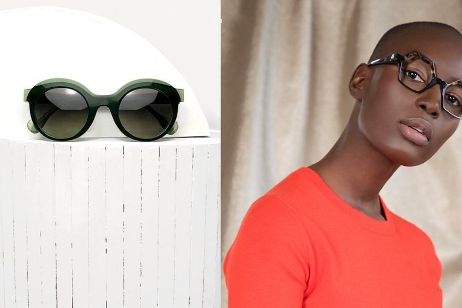 Anne et Valentin glasses in store at Eyeballs Eyewear, 342 Oxford St Paddington Sydney