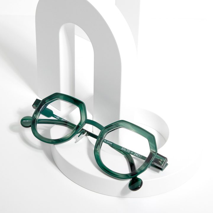Anne et Valentin glasses, available at Eyeballs Eyewear, Paddington Sydney