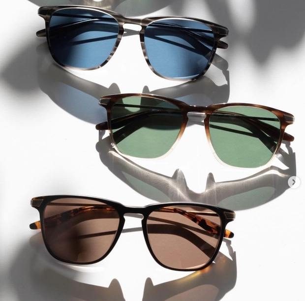Barton Perreira glasses and sunglasses in the cabinet at Eyeballs Eyewear, Paddington Sydney