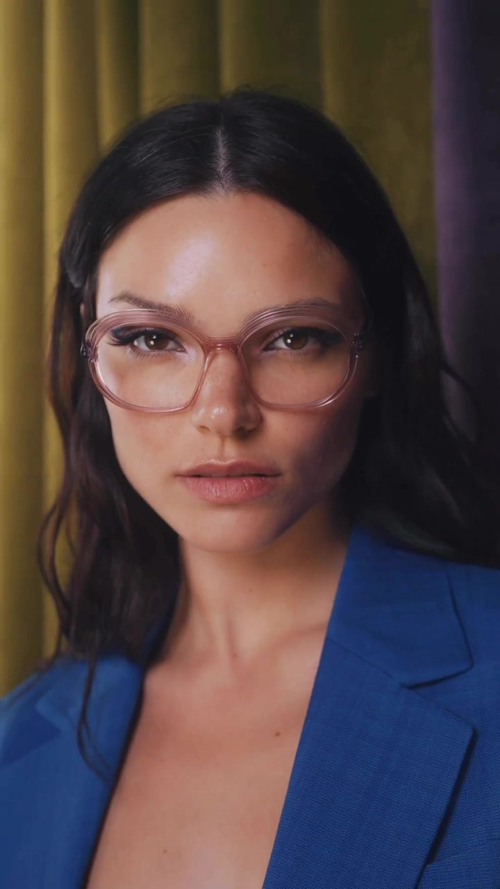 Caroline Abram glasses, available at Eyeballs Eyewear, Paddington Sydney