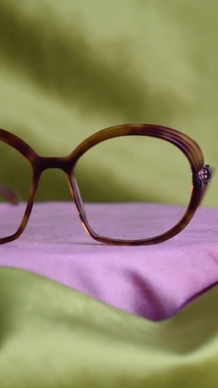 Caroline Abram glasses, available at Eyeballs Eyewear, Paddington Sydney