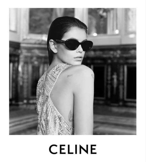 Celine glasses and sunglasses in the cabinet at Eyeballs Eyewear, Paddington Sydney