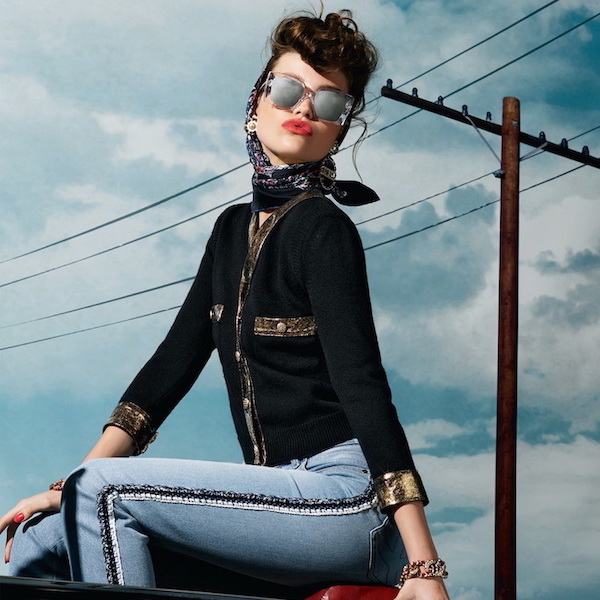 Chanel glasses in store at Eyeballs Eyewear, 342 Oxford St Paddington Sydney