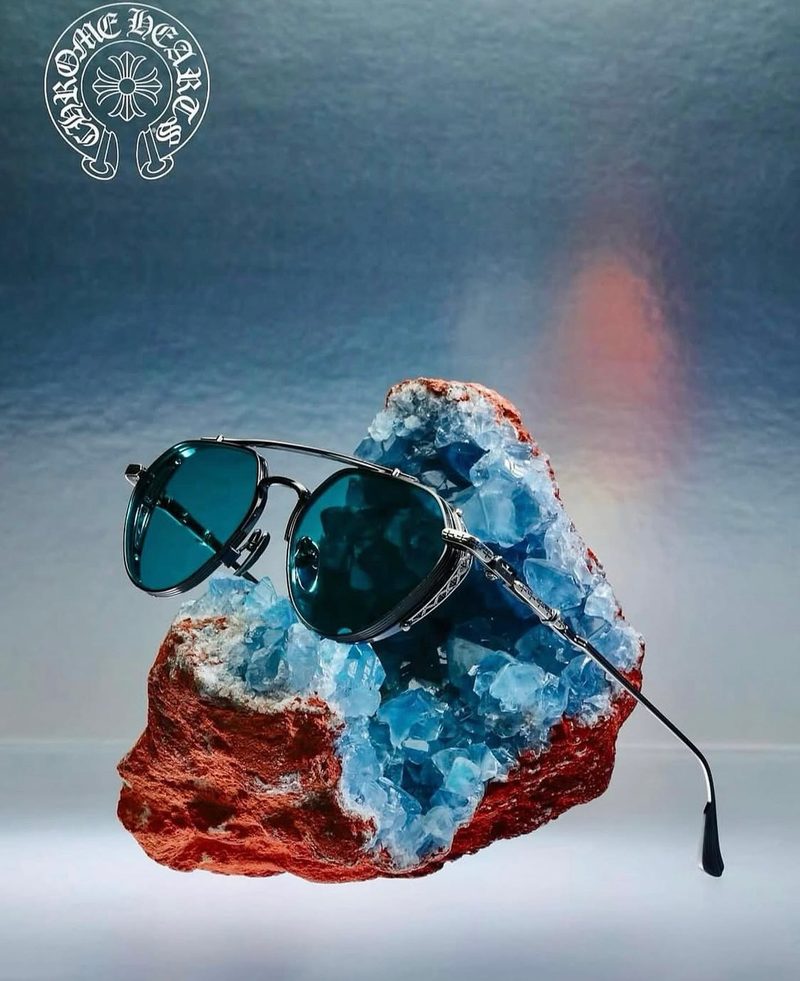 Chrome Hearts sunglasses, available at Eyeballs Eyewear, Paddington Sydney