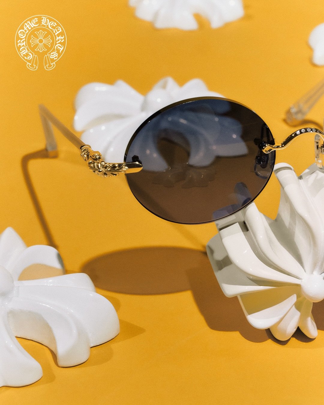 Chrome Hearts sunglasses, available at Eyeballs Eyewear, Paddington Sydney