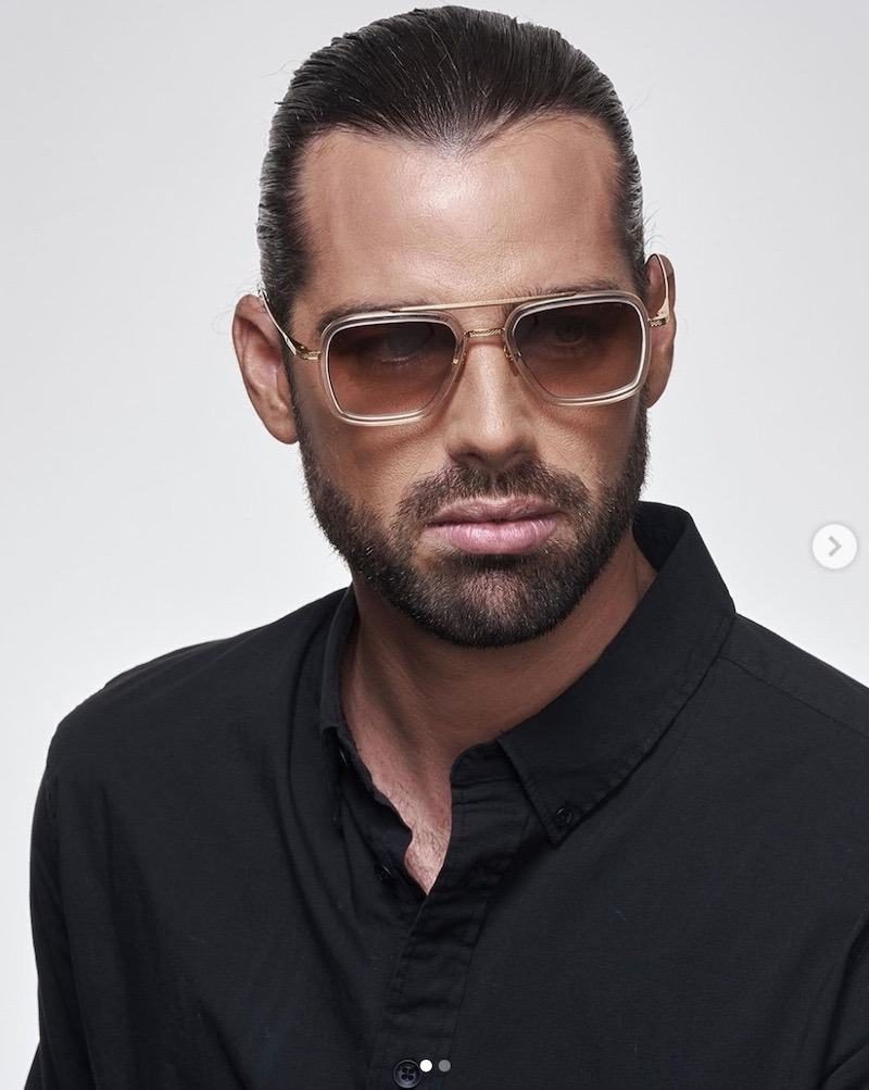 Dita glasses in store at Eyeballs Eyewear, 342 Oxford St Paddington Sydney