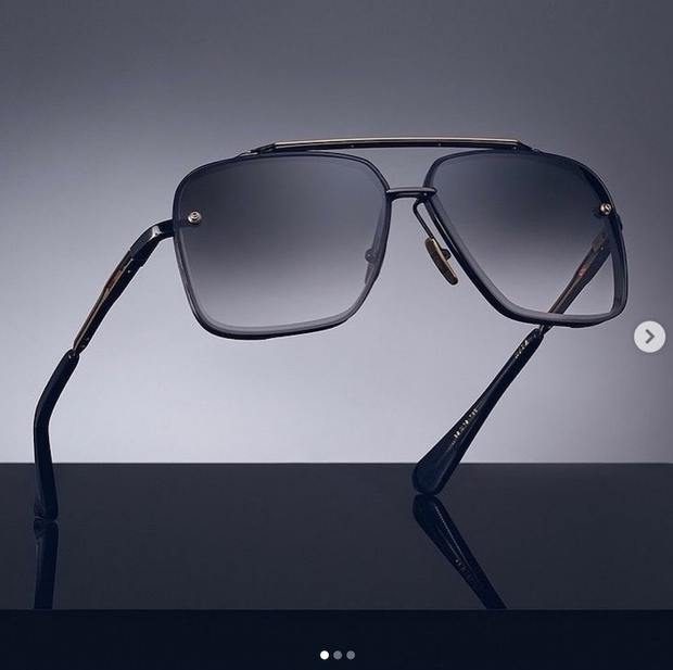 Dita glasses and sunglasses in the cabinet at Eyeballs Eyewear, Paddington Sydney