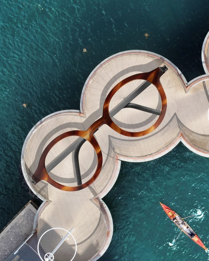 Lindberg glasses, available at Eyeballs Eyewear, Paddington Sydney