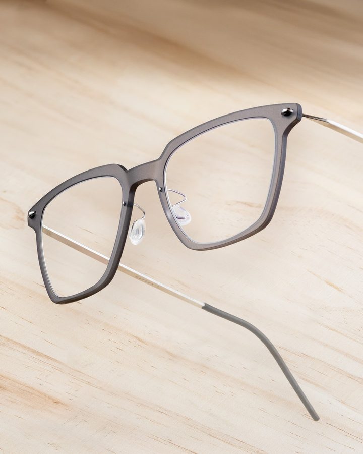 Lindberg glasses, available at Eyeballs Eyewear, Paddington Sydney