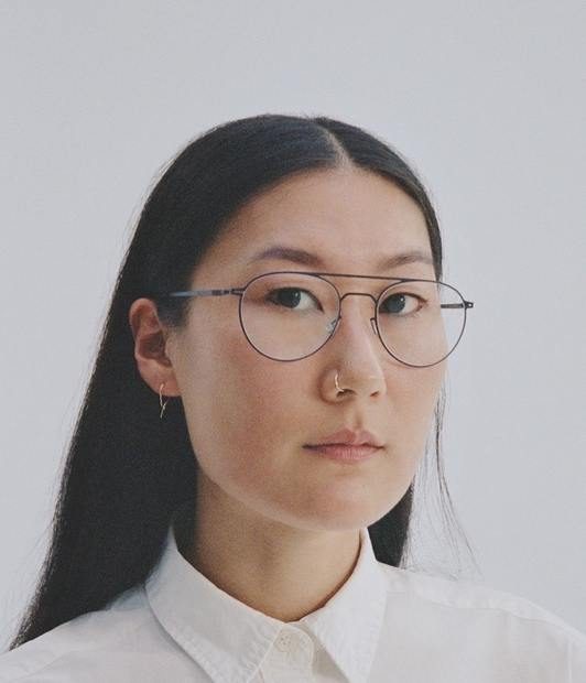 Mykita glasses and sunglasses in the cabinet at Eyeballs Eyewear, Paddington Sydney