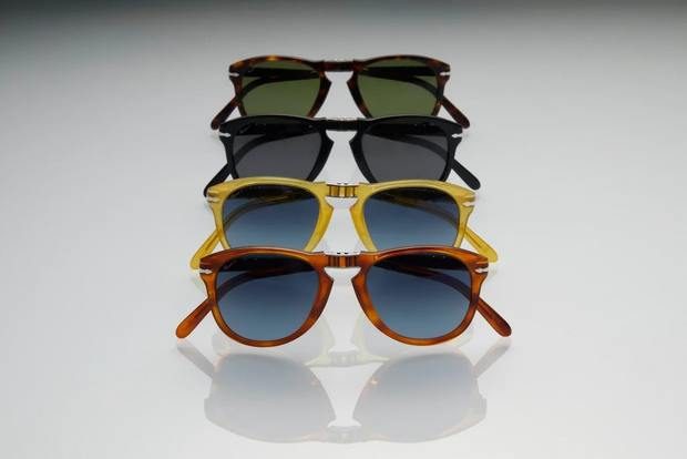 Persol glasses and sunglasses in the cabinet at Eyeballs Eyewear, Paddington Sydney