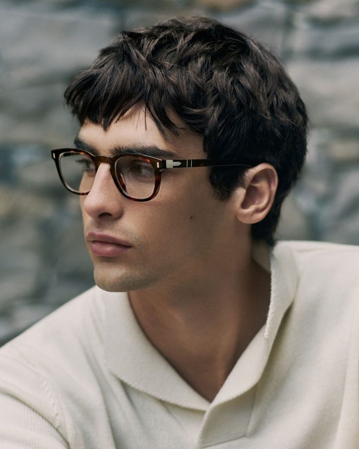 Persol glasses, available at Eyeballs Eyewear, Paddington Sydney