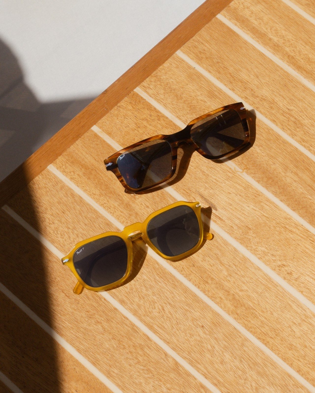 Persol sunglasses, available at Eyeballs Eyewear, Paddington Sydney