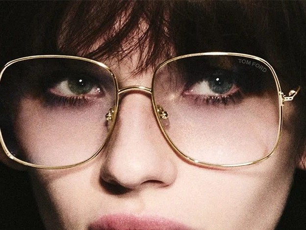 Tom Ford glasses, available at Eyeballs Eyewear, Paddington Sydney