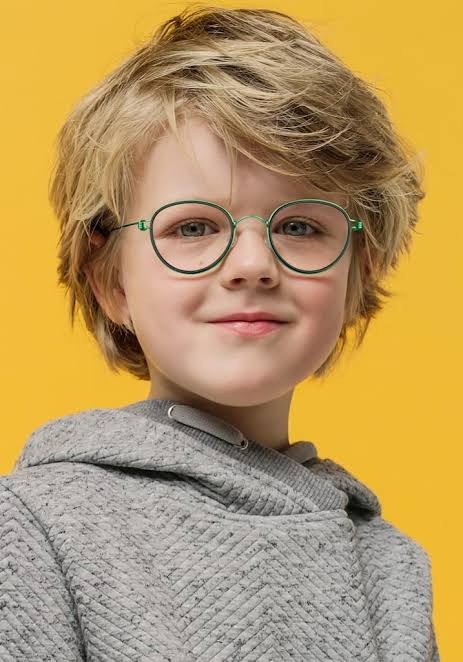 Children in Lindberg glasses