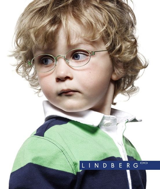 Children in Lindberg glasses